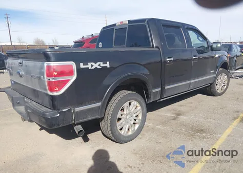 2011 Ford F-150 Platinum z USA, uszkodzony, nr VIN 1FTFW1ET5BFA60485